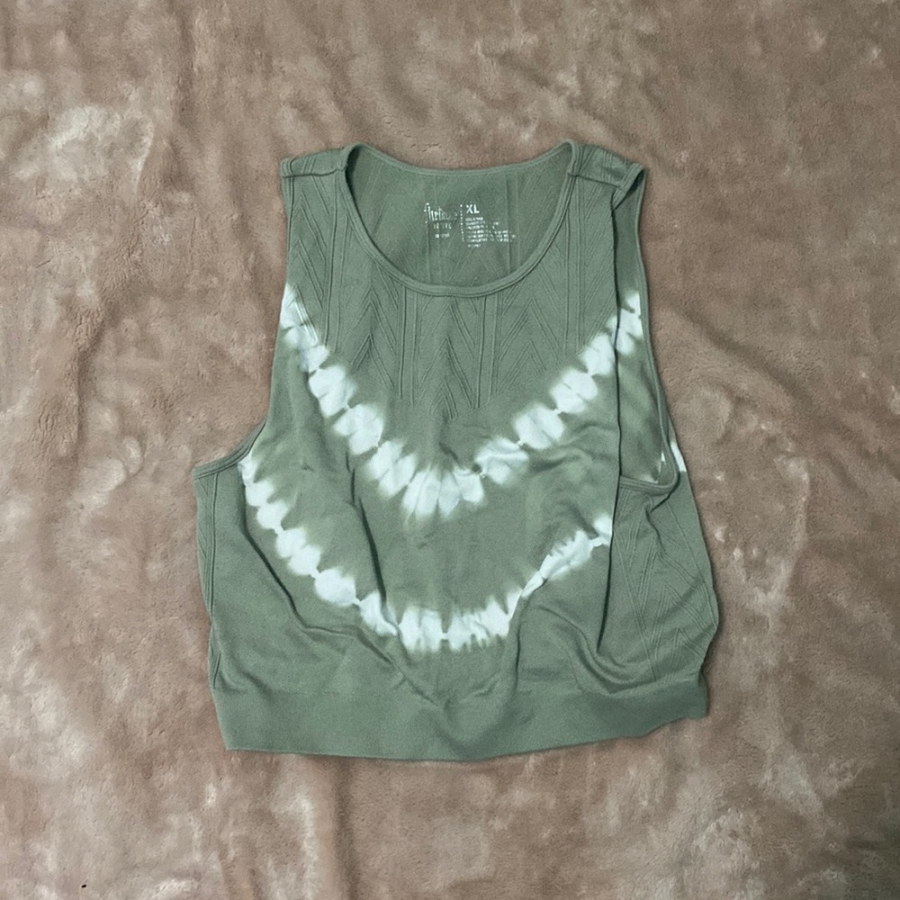 Tie Dye Workout Top